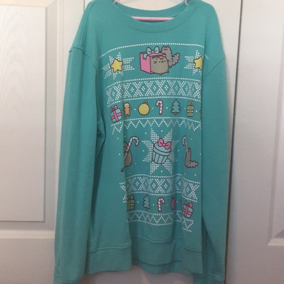 pusheen holiday sweater